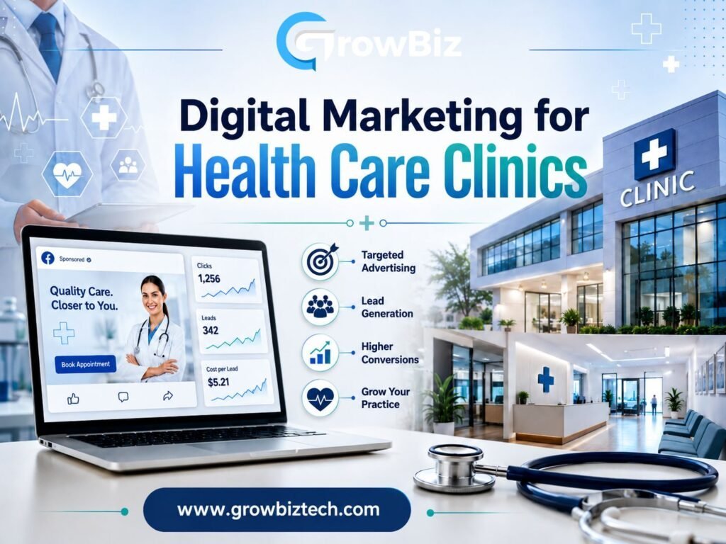 digital marketing for health care clinics